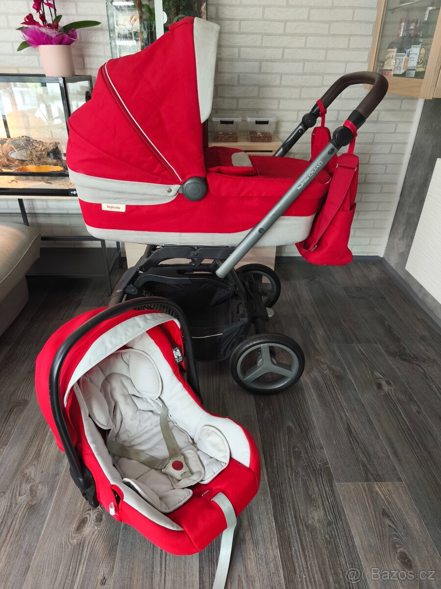 Kočárek Inglesina včetně autosedačky - 3