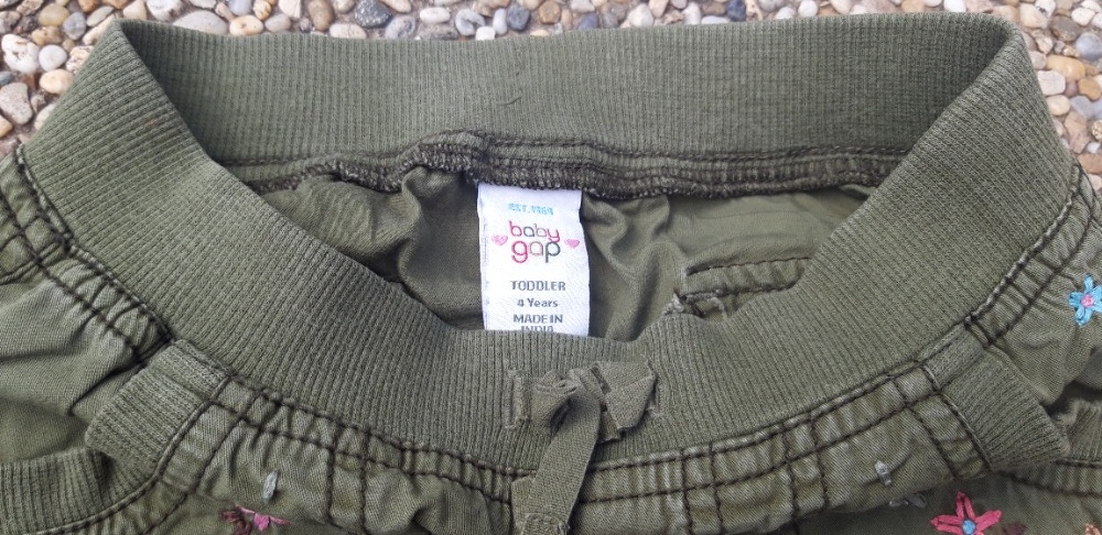 Dívčí originál GAP nastavitelné kalhoty - dlouhé či 3/4 - 3