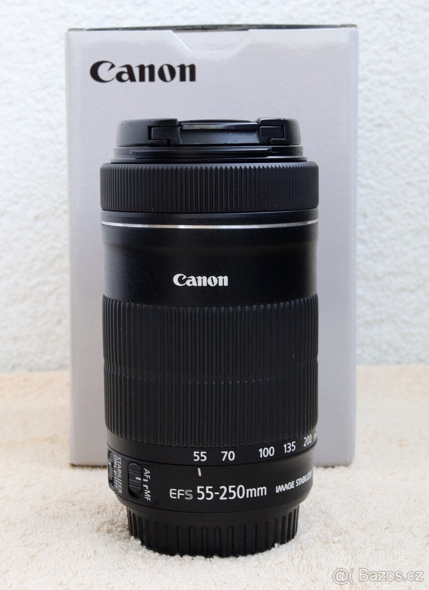 Canon EF-S 55-250mm f/4-5.6 IS STM + pouzdro + slun.clona - 3