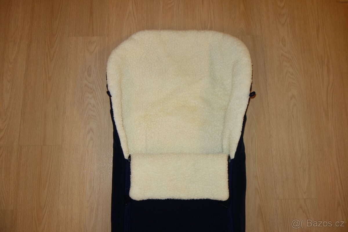 Zimní fusak s ovčí vlnou - 3