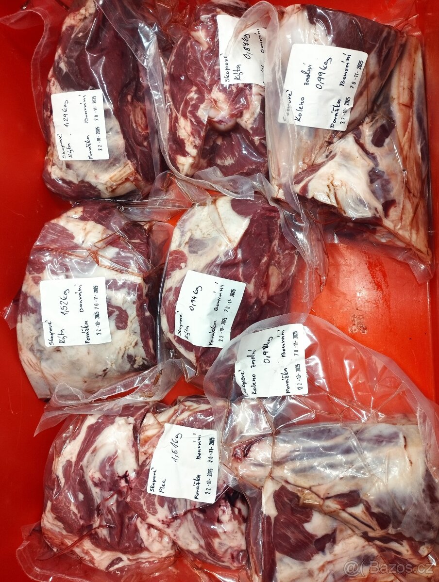 Maso jehněčí, hovězí, skopové - 3