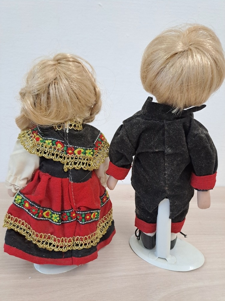 PORCELÁNOVÉ PANENKY, PÁR - 3