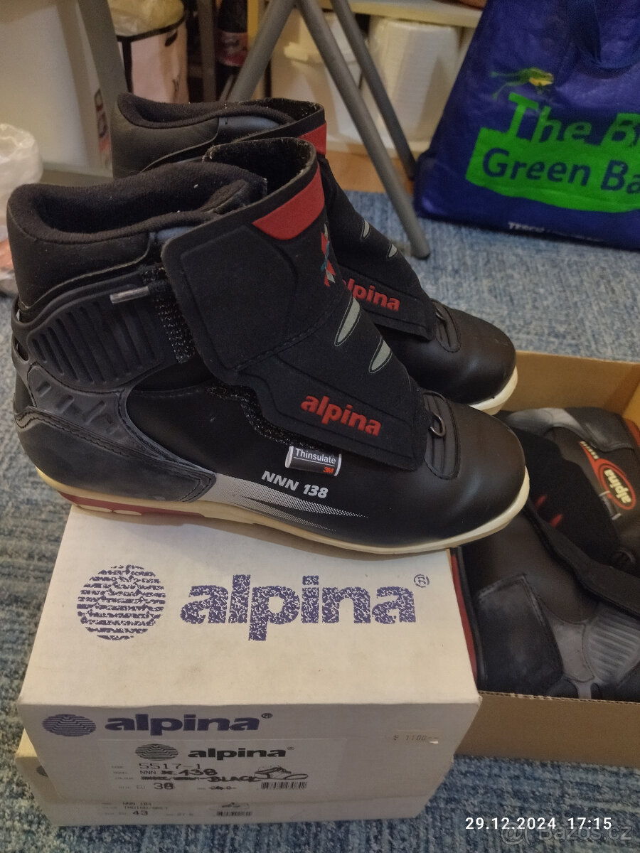 Boty na běžky zn. Alpina vel. 38 - 3