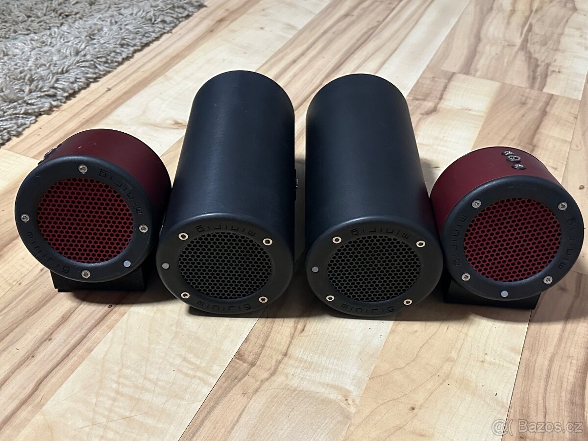 Prodám jedinečné BT repro 2x MINIRIG MRBT3 + 2x SUB - 3