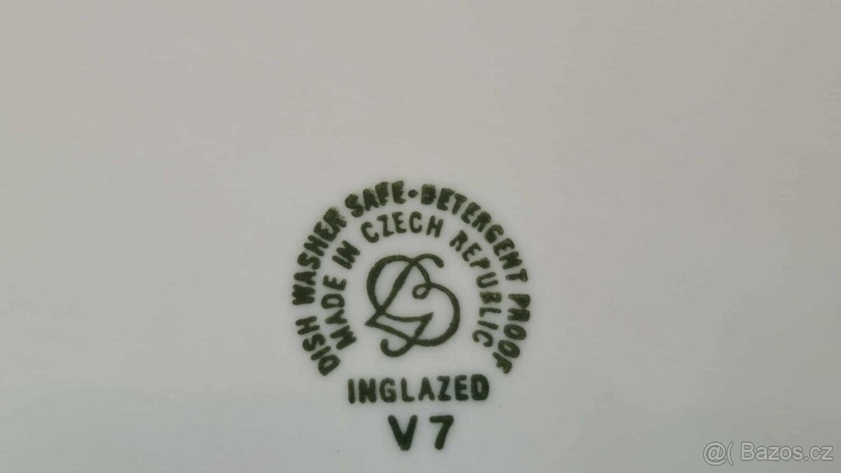 SADA 2 OVÁLNÉ BÍLÉ TALÍŘE. - 3