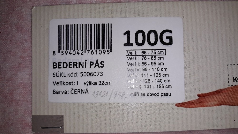 Zdravotní bederní pás - 3