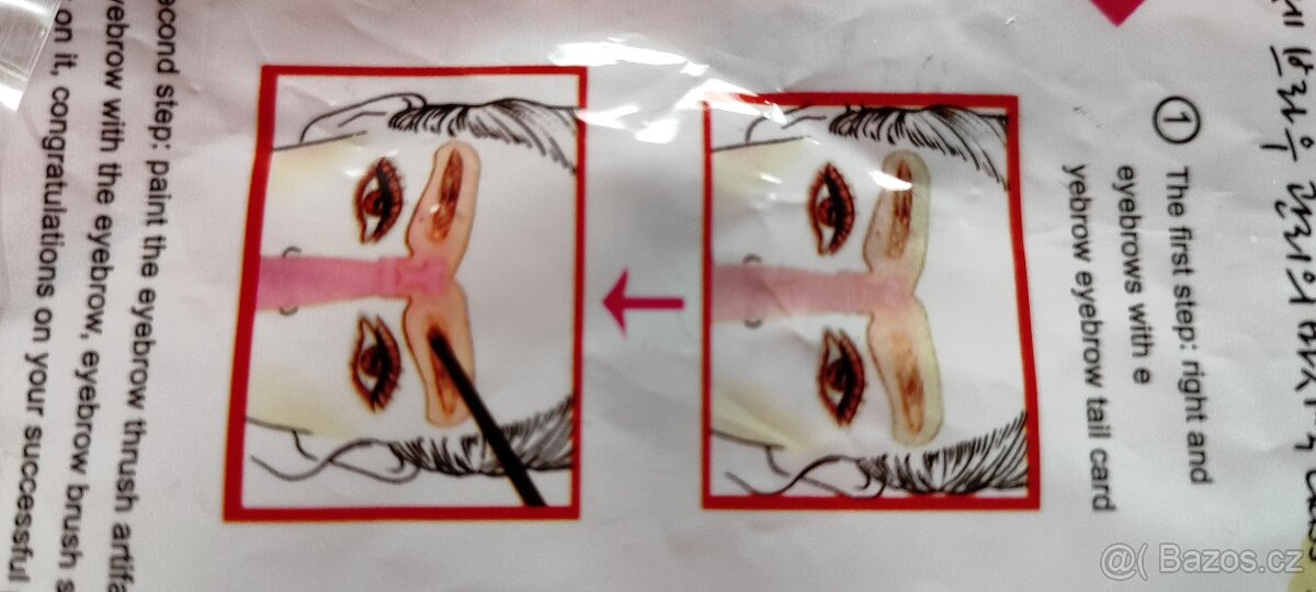 Nová sada sablon pro tvarování obočí - 3