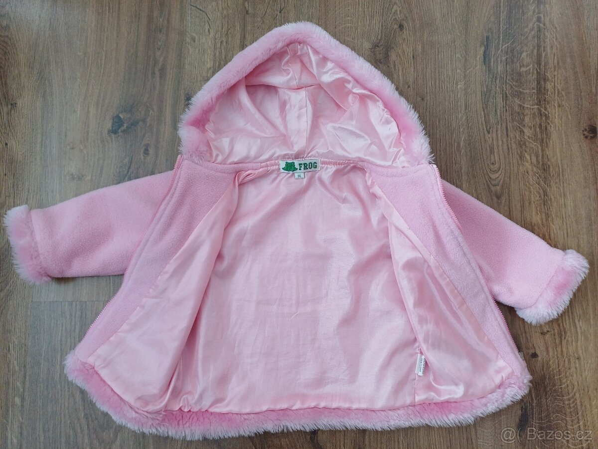 Dívčí fleecový kabátek vel. 80-86 - 3