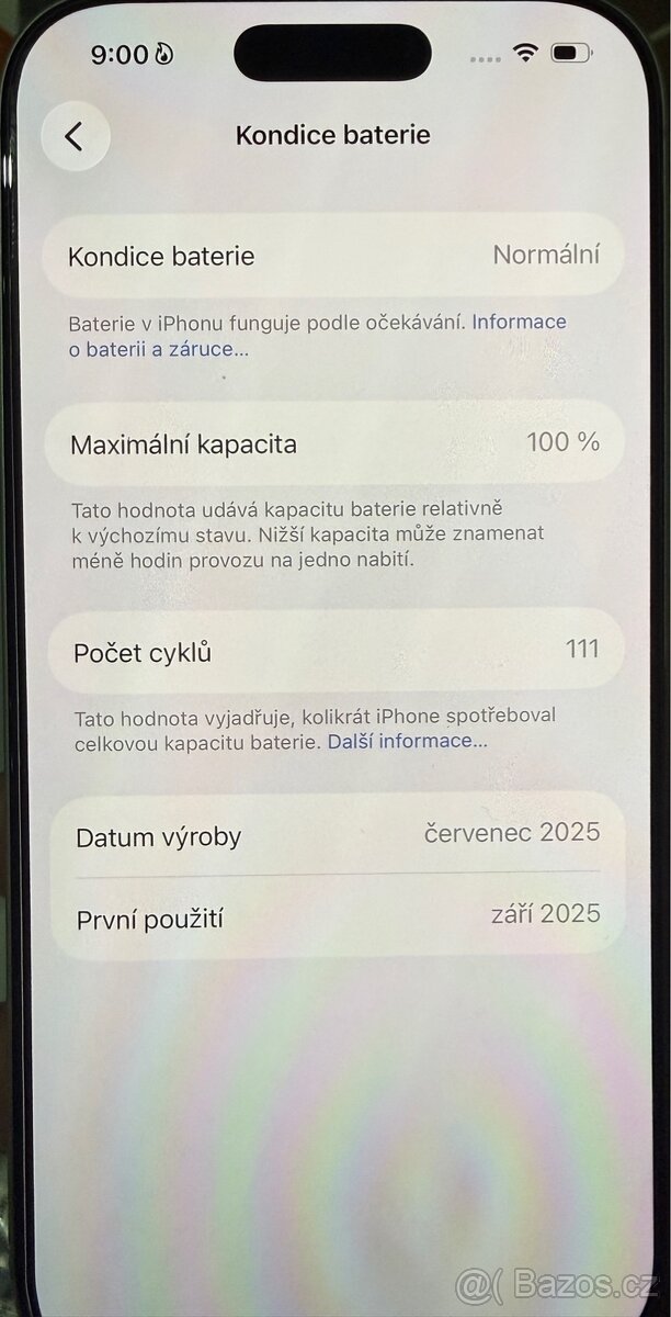 Prodám iPhone 17 256gb - 3