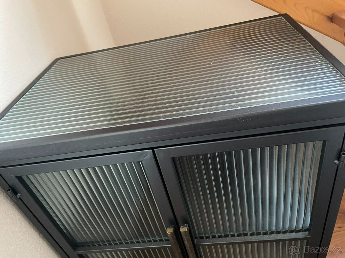 Skleněná industriální komoda Kare Design - 3