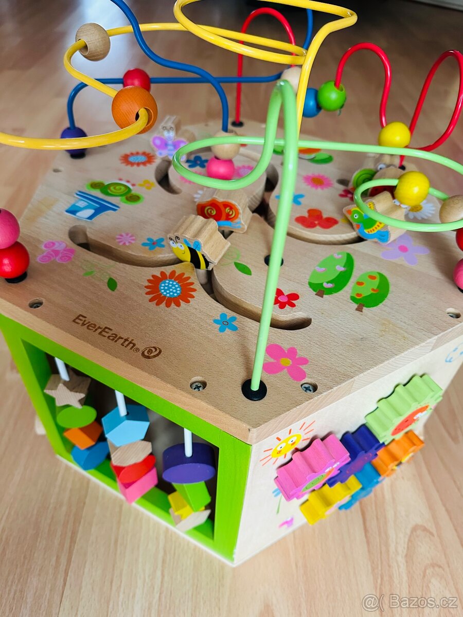 Dřevěné hrací centrum pro motoriku - 3