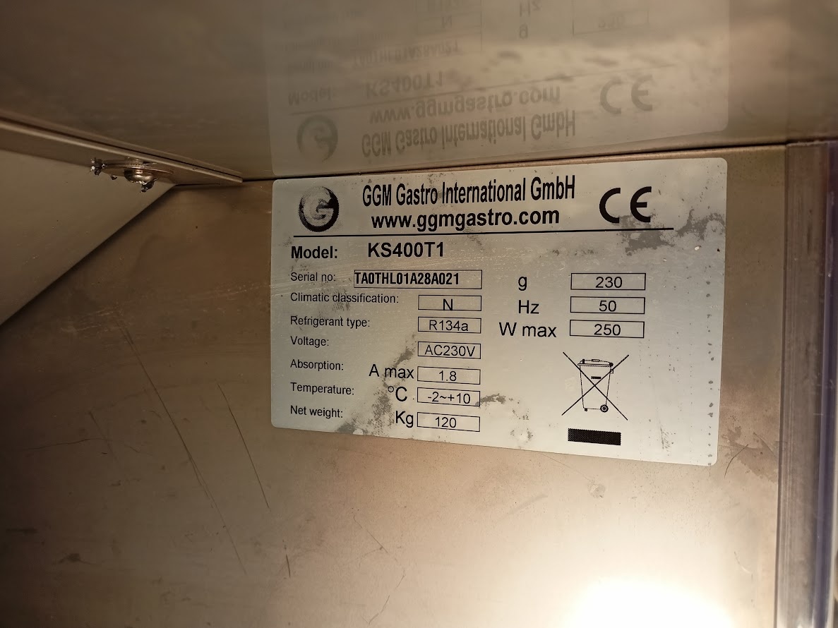 Lednice nerez gastro - 3