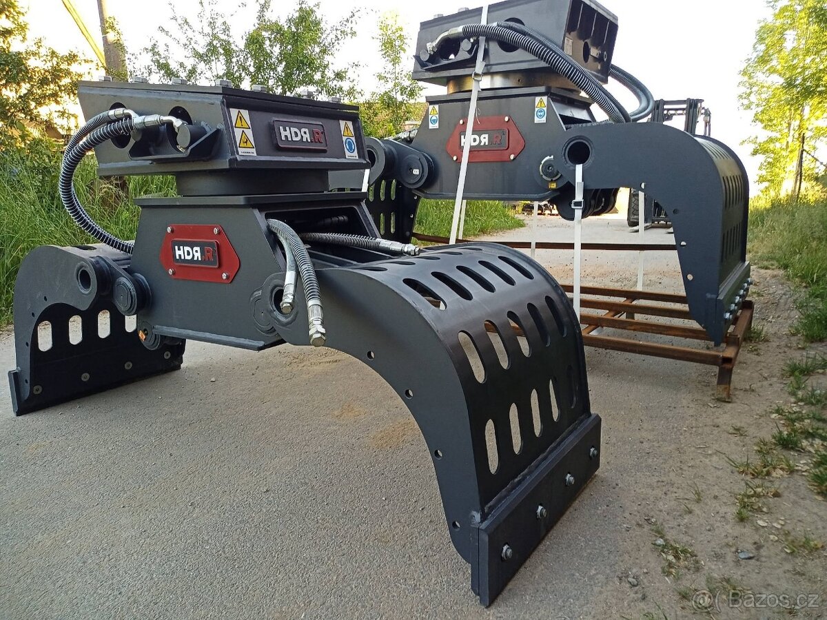 Drapák s rotátorem pro bagr 9-13t - 3