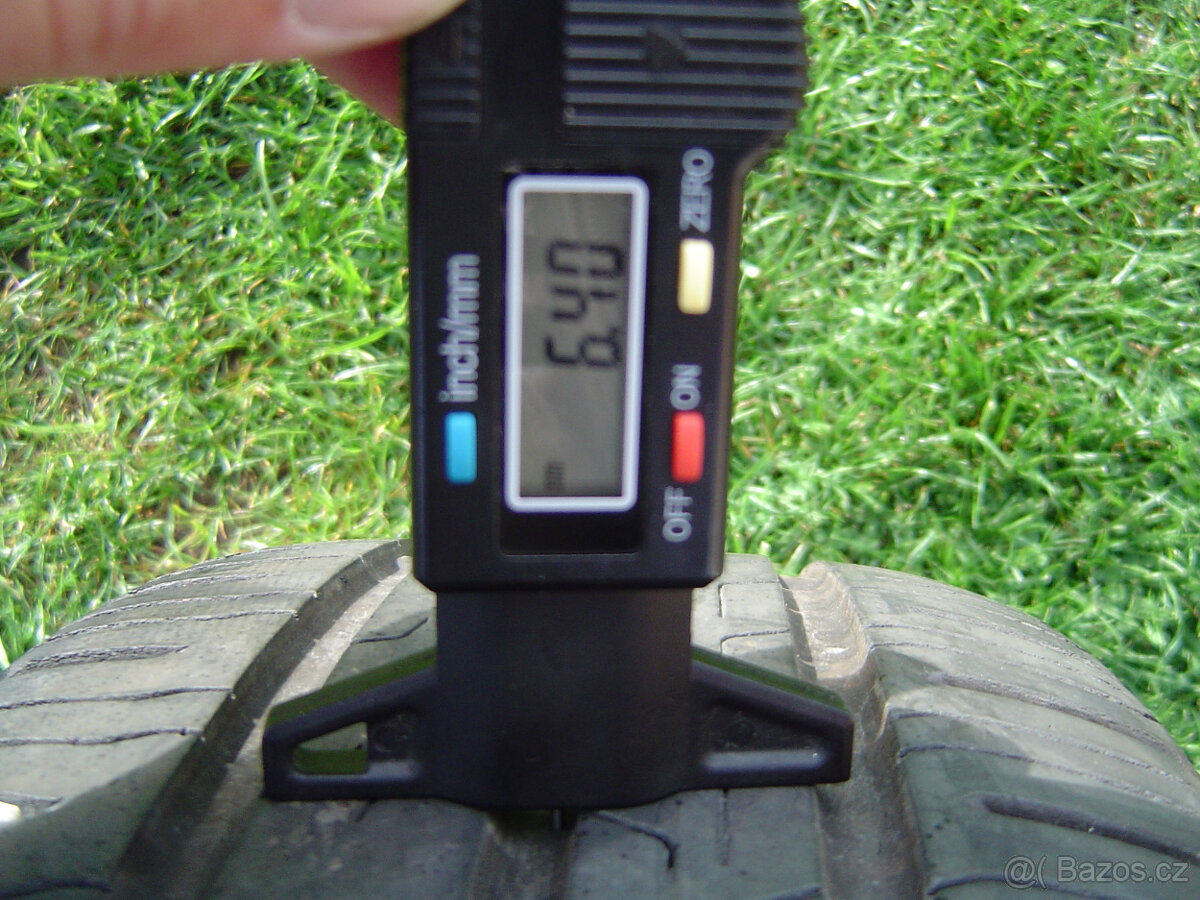 1 X ŠKODA FABIA II,III 185/60 R15. TOP STAV REZERVA - 3