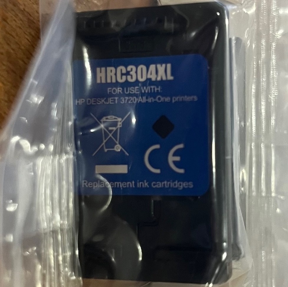 Kompatibilní náplň HP 304 XL černá - 3