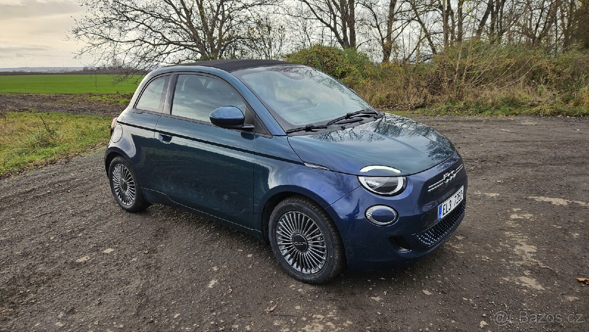 Fiat 500E Cabrio 87kW 42Ah bat Oceano - 3