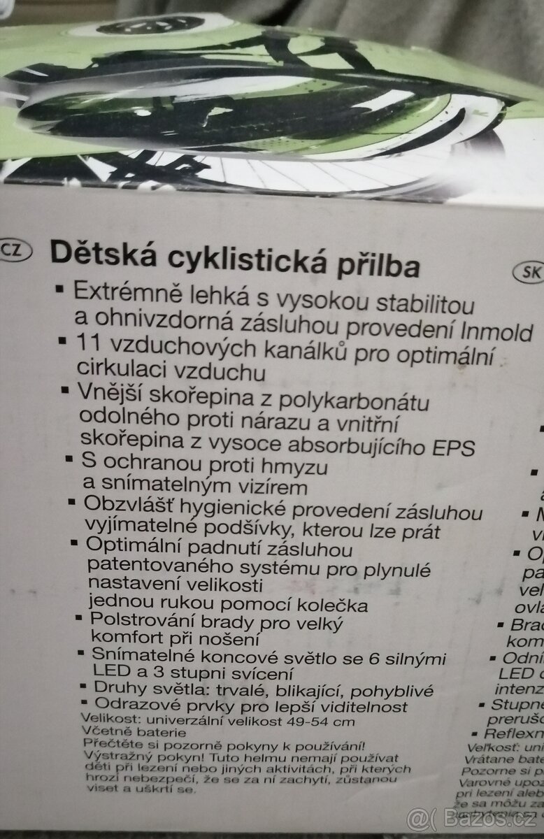 Dětská cyklistická helma - 3