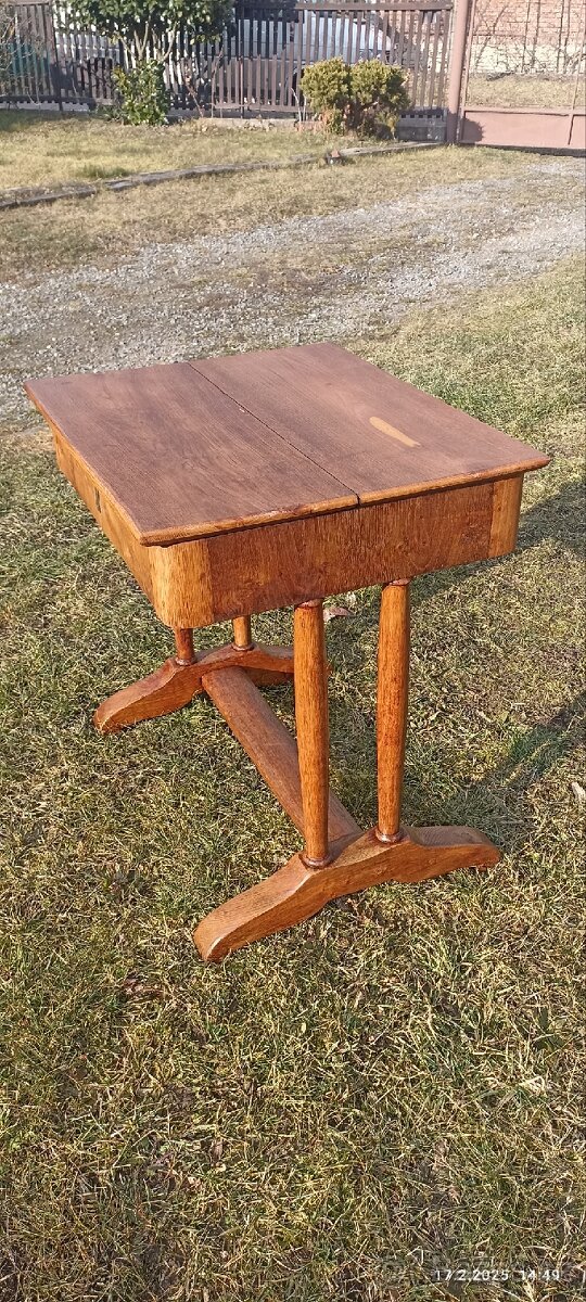 Stolek Bidermaier dub bytový stav 807361cm - 3