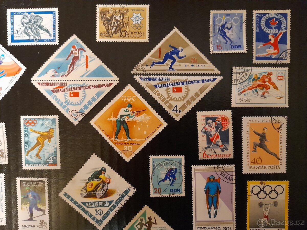 poštovní známky / SPORT č.1 50ks - 3