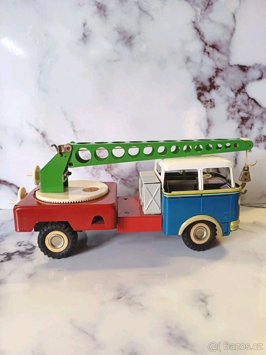 ITES Model auta Škoda 706 RT Jeřábový vůz na klíček TOP - 3