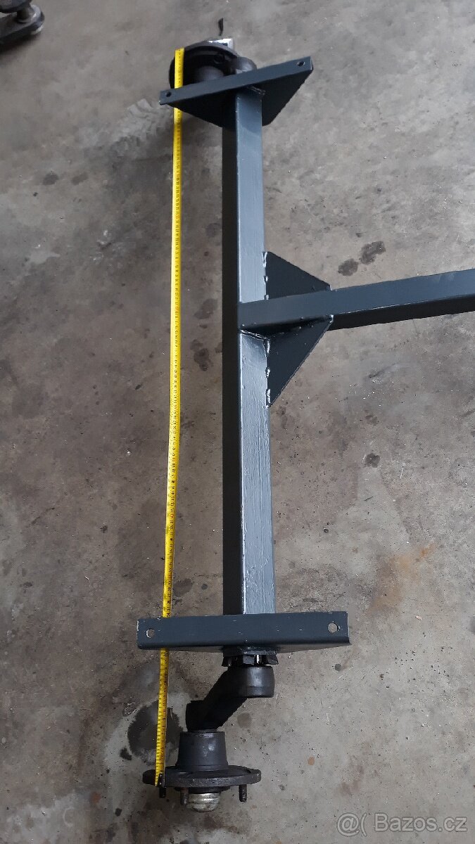 Náprava na přívěsný vozík Kempík - 3