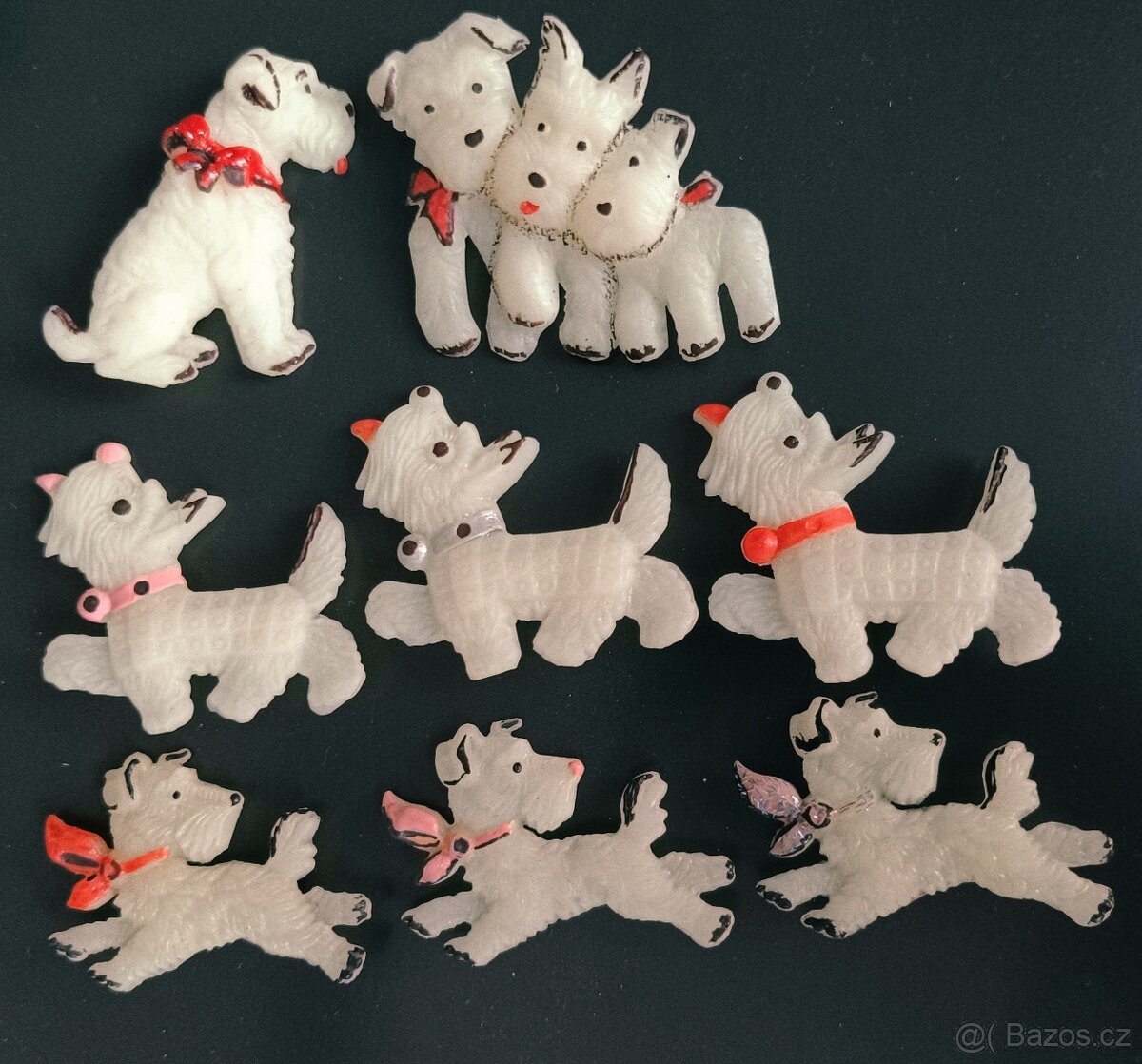 Fosforová brož - pes pejsek - 3