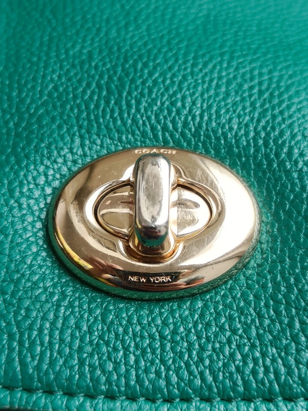Zelená kabelka Coach - 3
