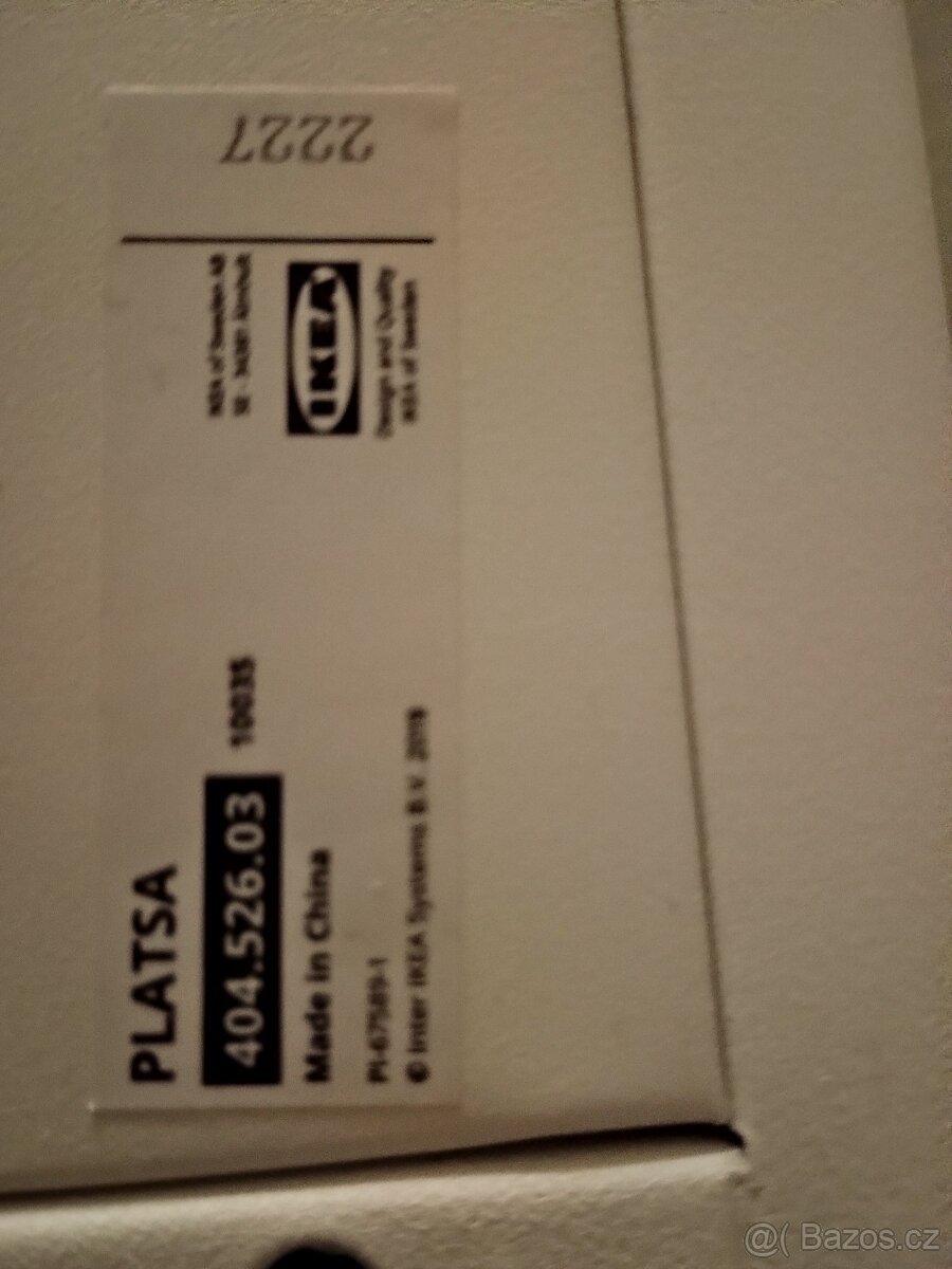 PLATSA otevřený díl IKEA, věšák - 3