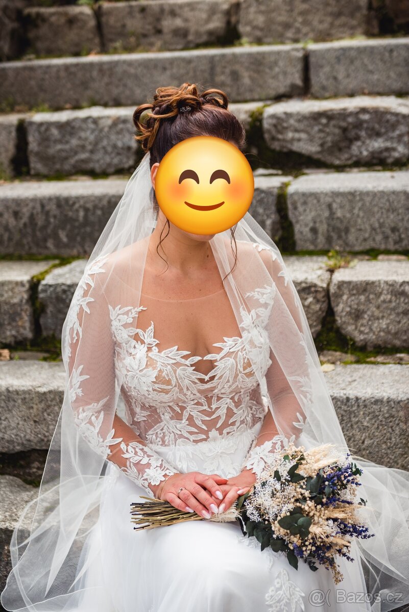 Svatební šaty - barva Ivory - 3