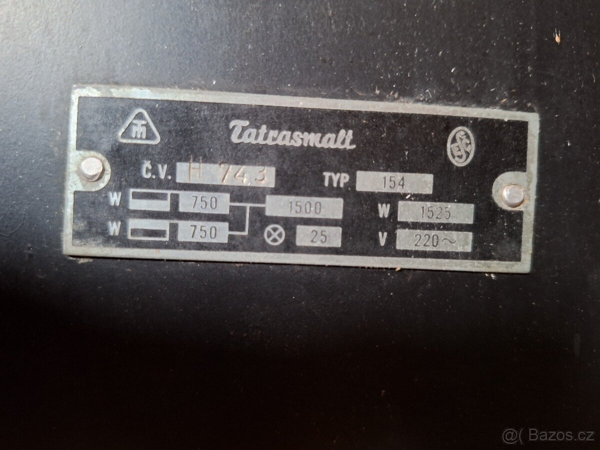 Stará trouba MORA - 3