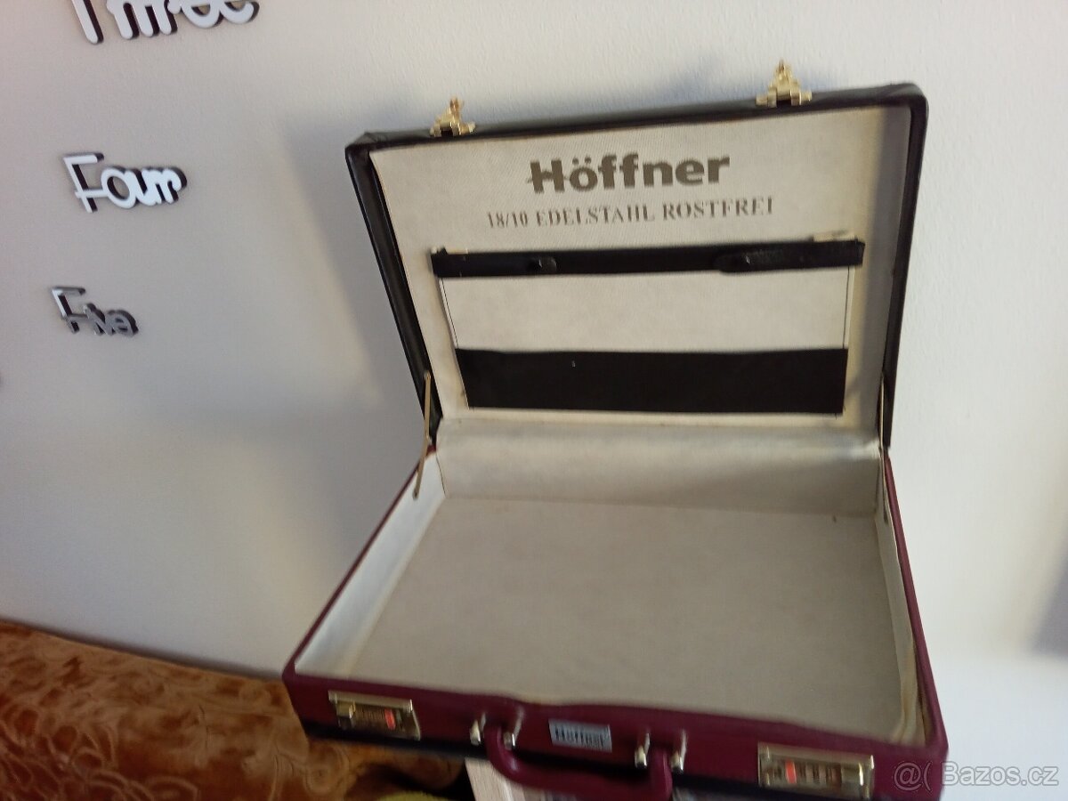 Černý kufřík Höffner - 3