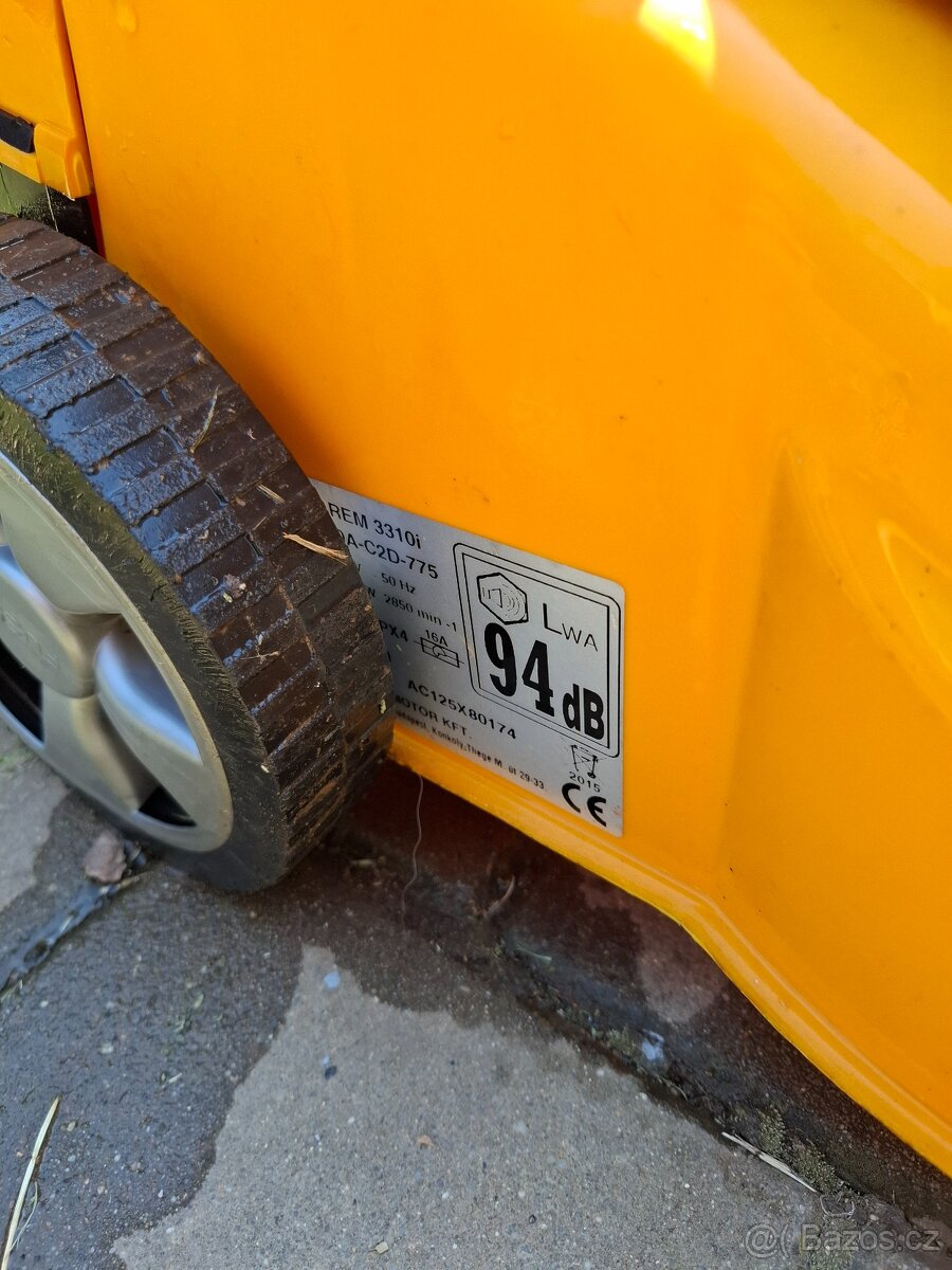 Riwall PRO REM 3310i , elektrická sekačka, sekačka - 3