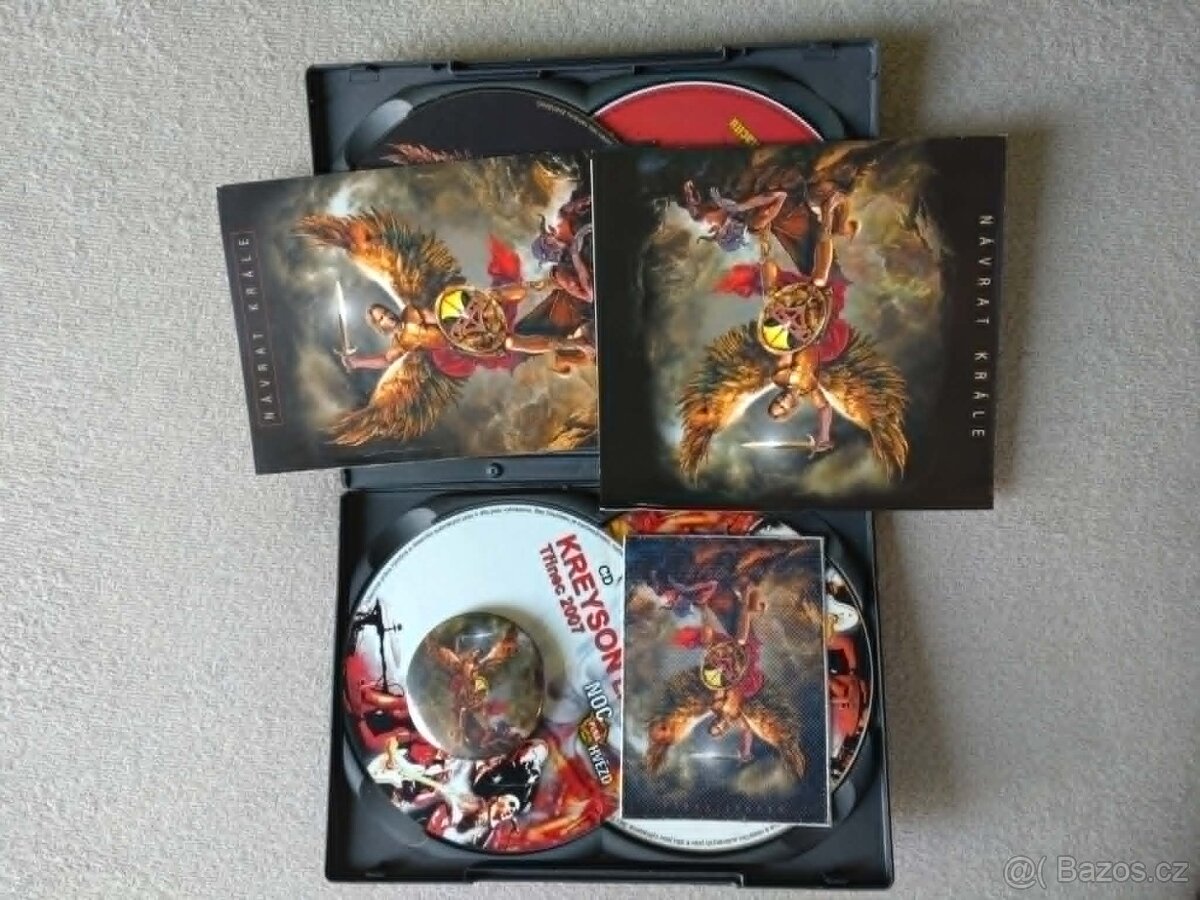 DVD a CD KREYSON NÁVRAT KRÁLE LIMITED - 3