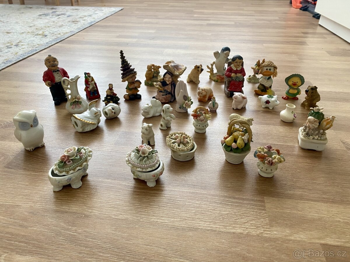 Porcelán, keramika, figurky - 3