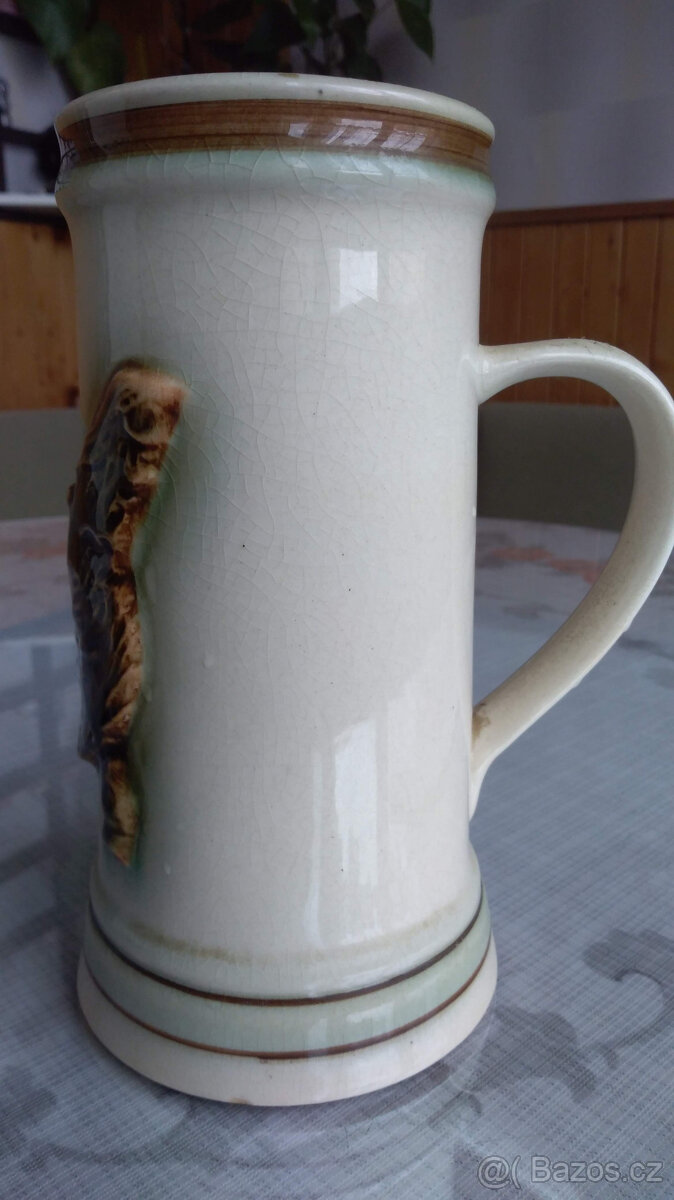 Starý džbán, půllitr, - 3