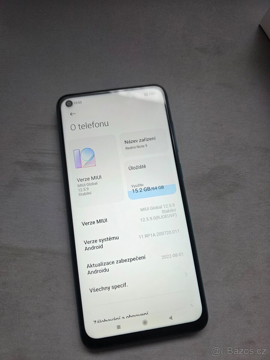Xiaomi Redmi Note 9, 64GB - 3