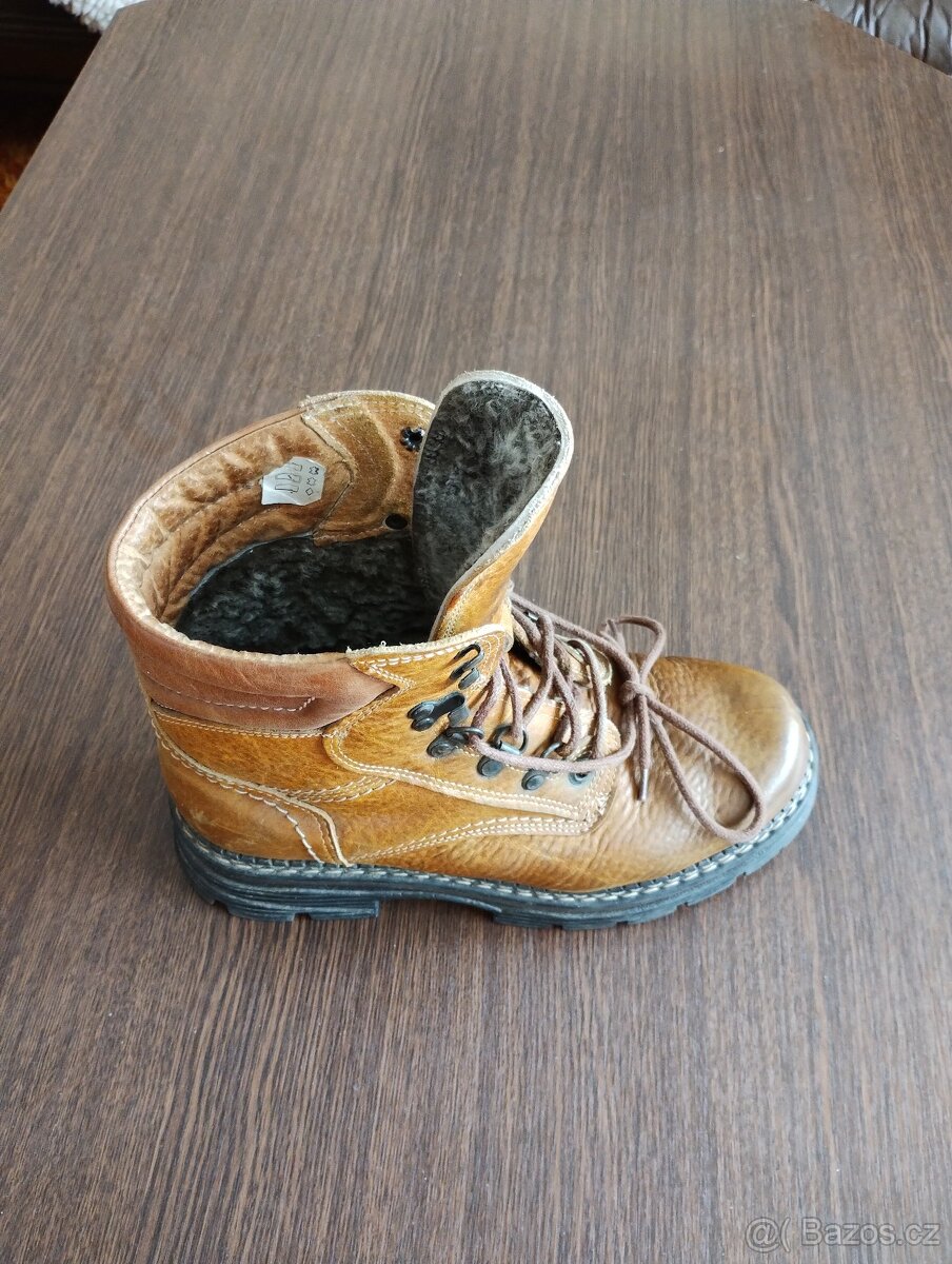 Zimní boty kožené 40 - 3