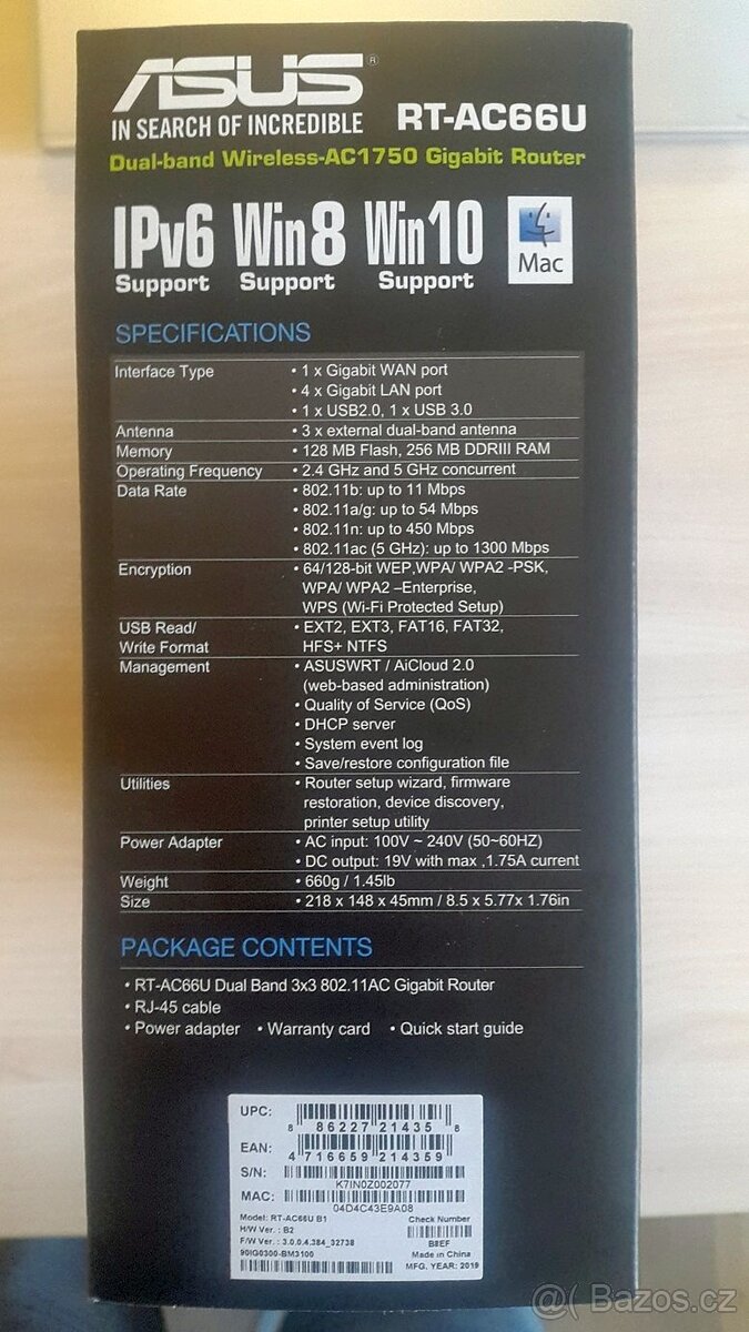 Plně funknčí WiFi router Asus - 3