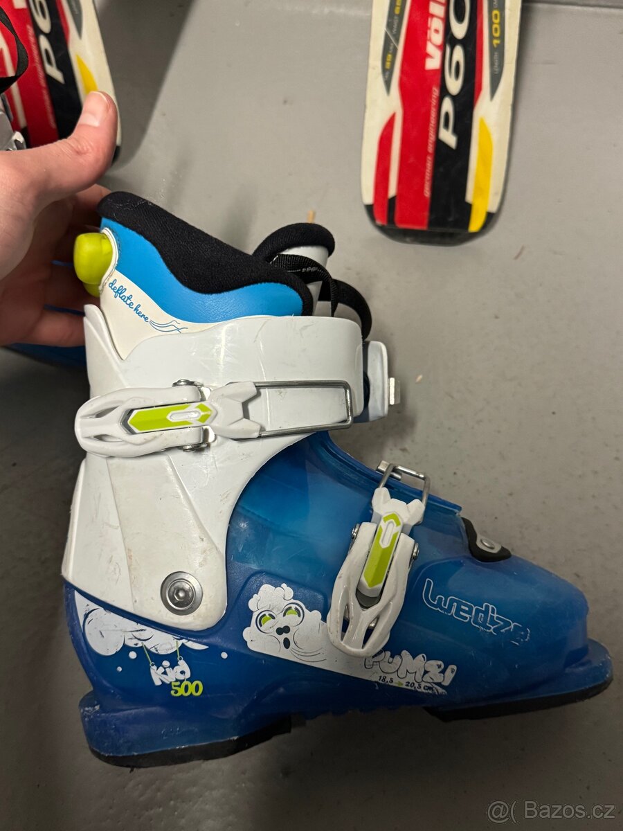 Dětské lyže Völki 100sm + boty vel. 29-32 - 3