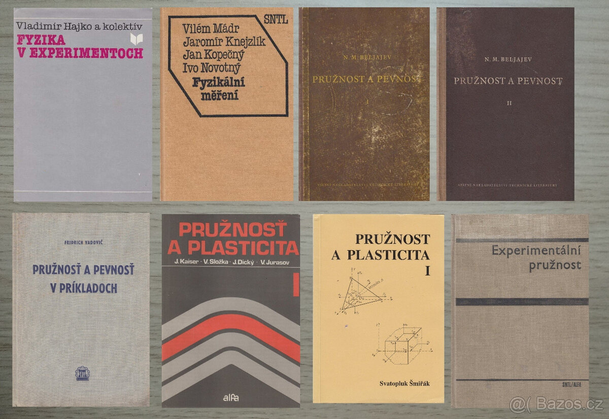 Technická fyzika, pružnost a pevnost - 3