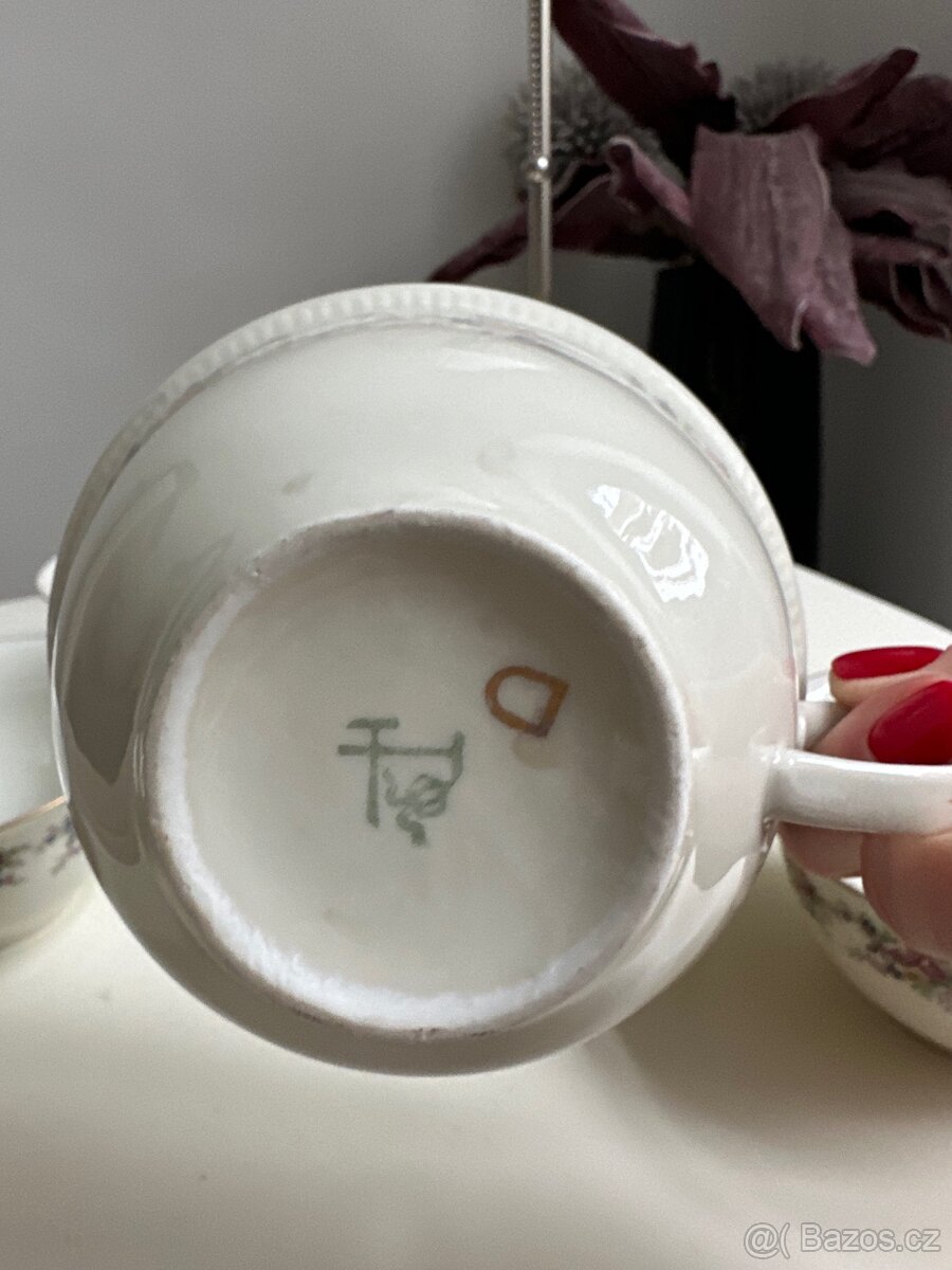 Porcelánová čajová sada - 3