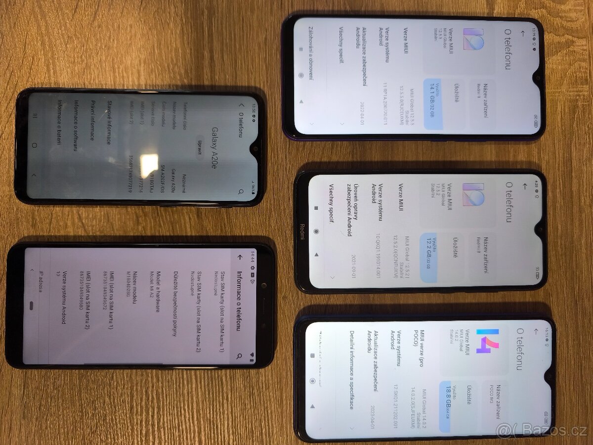 Mobilní telefon 5x - 3