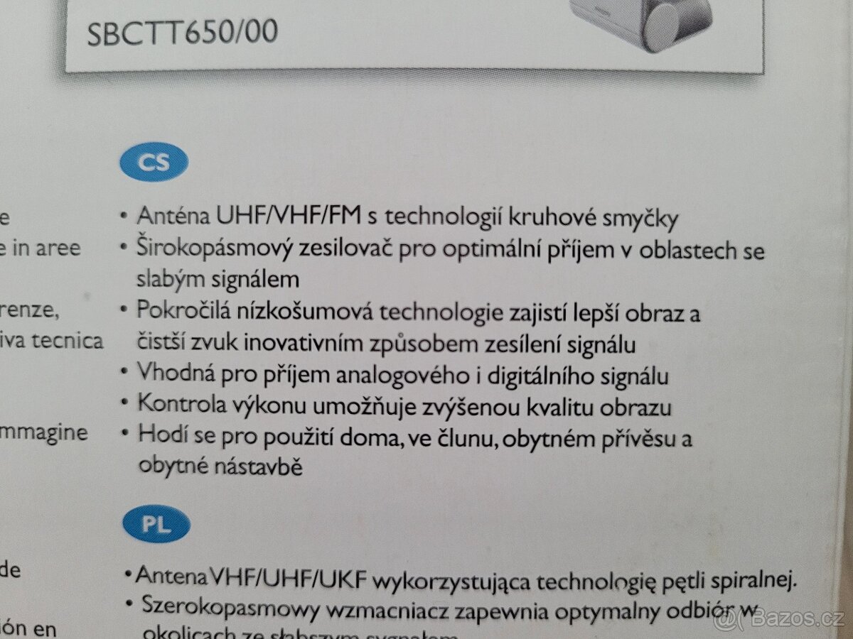 Pokojová anténa Philips - 3