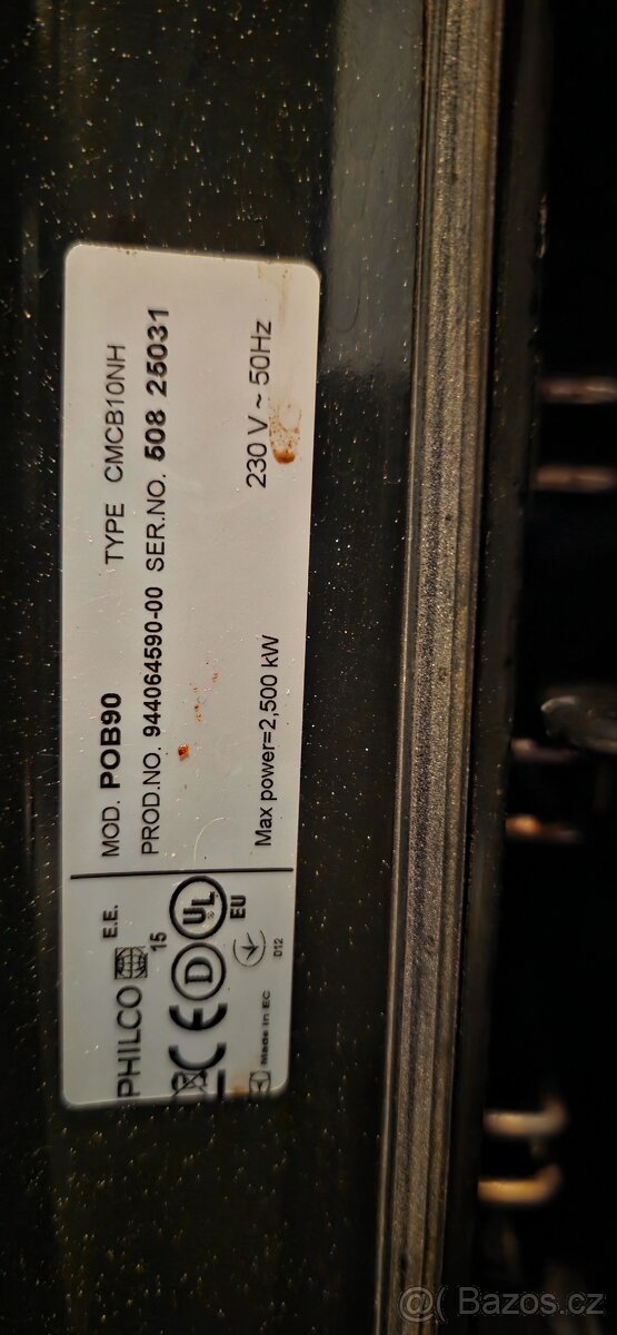 Prodám el. troubu Philco pob 90 - 3