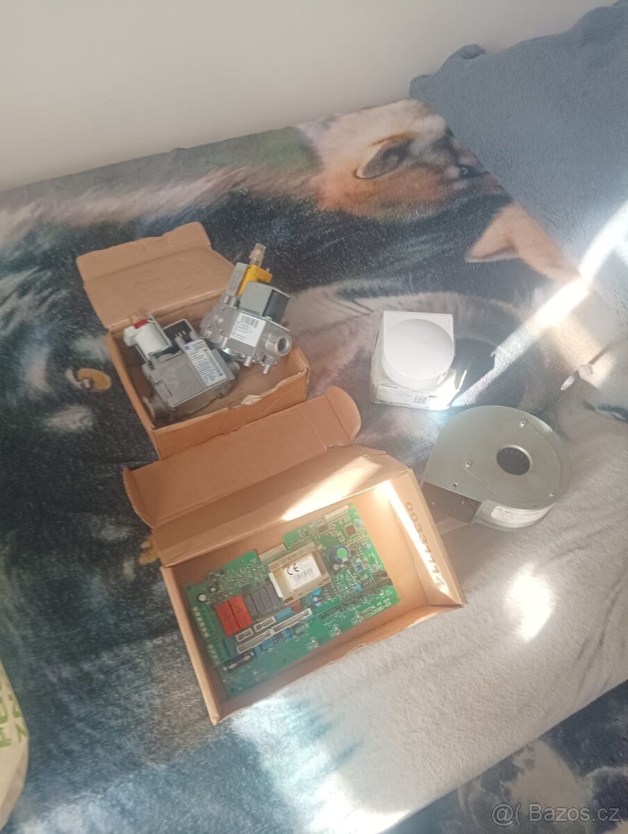 plynový ventil a ovládací elektronika na ohřev vody - 3