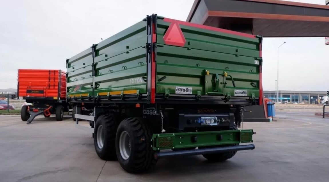 Traktorový vlek caselli 10t tandem - 3