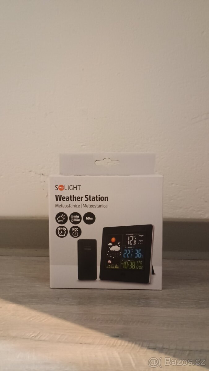 Meteostanice Solight TE80, barevná, nová - 3