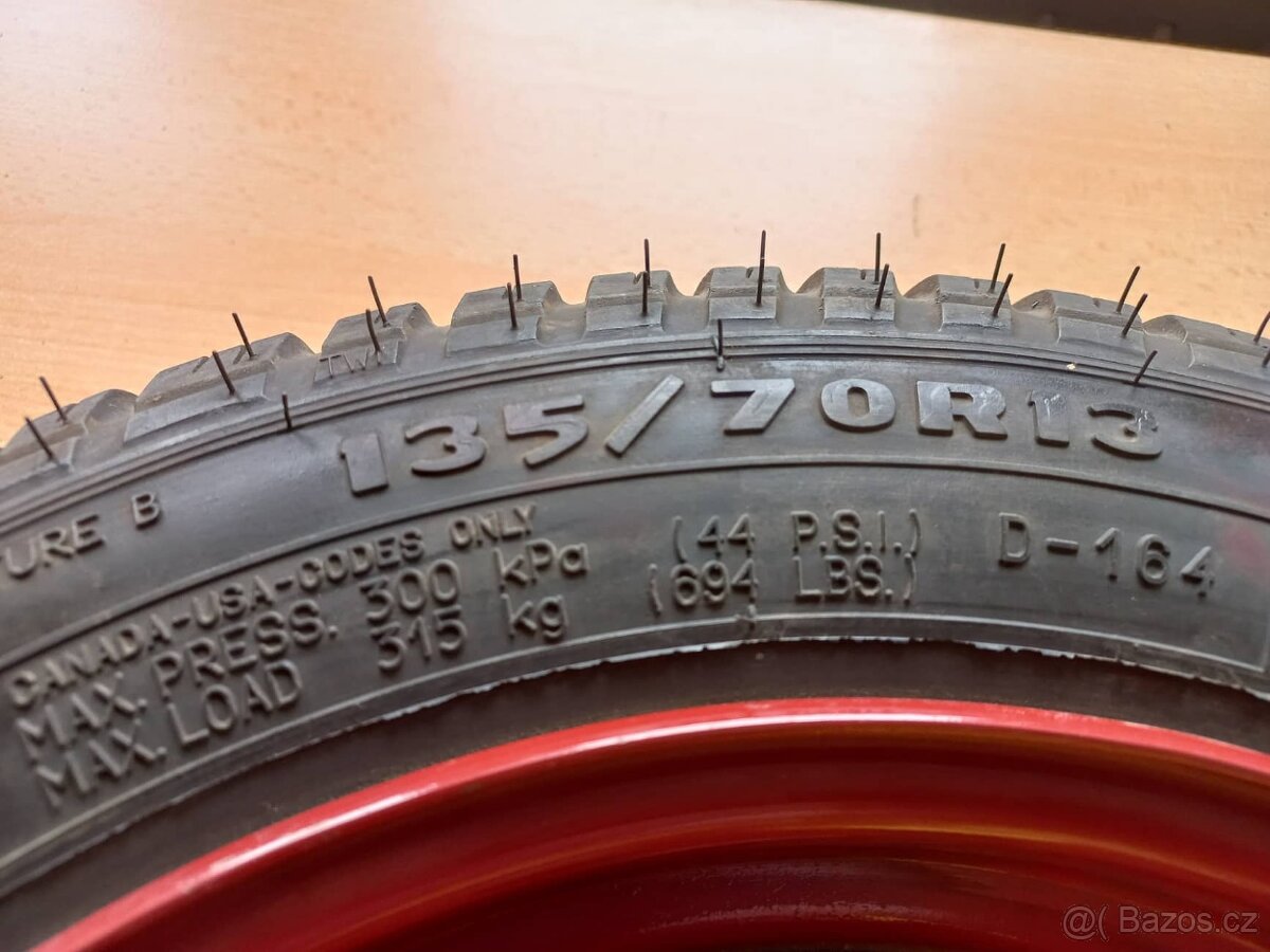 Rezervní kolo 135/70 R13 - 3