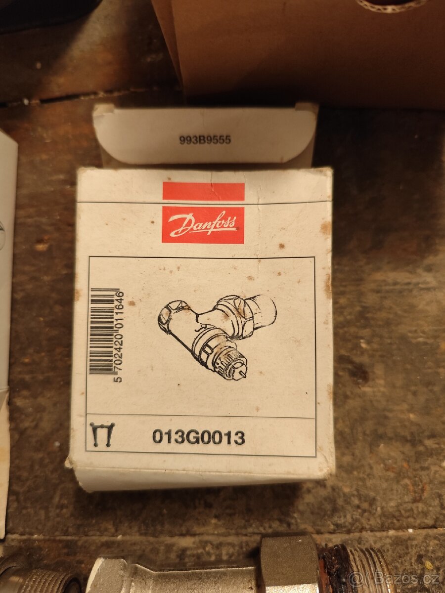 Termostatické hlavice+ventily Danfoss - 3