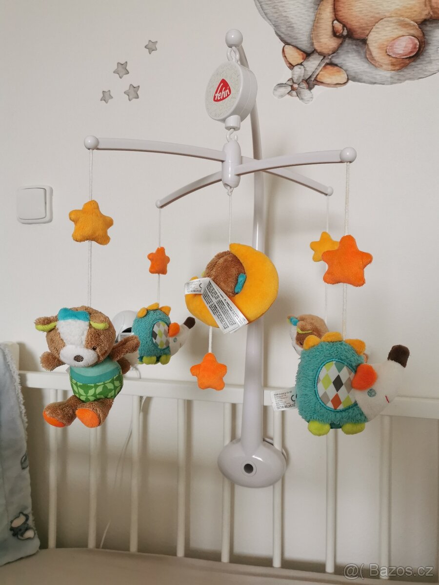 hrací kolotoč nad postýlku - 3